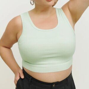 REFORMATION ADEL TANK ~ Pistachio ~ Medium